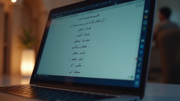 Transcribe audio to text in arabic